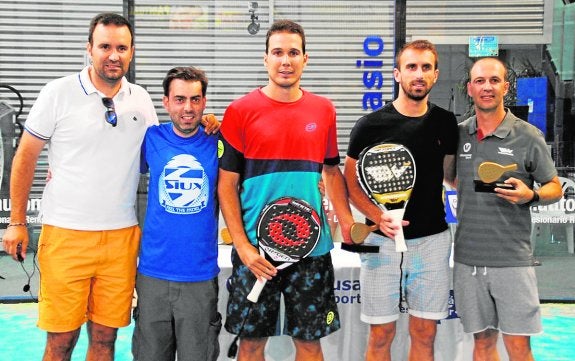 Leal y Ruiz, reyes del Siux de pádel