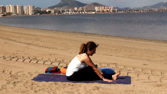 La media cordonera, excelente para las caderas y relajar la zona lumbar