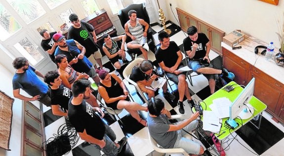 La UMH rueda en Alicante un cortometraje como prácticas