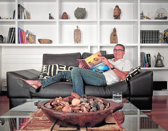 «Soy un poco avestruz, siempre miro hacia adelante»