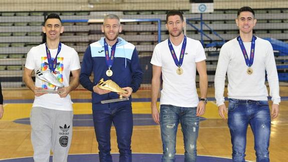 Miguelín, Bebe, Campos y Álex, convocados para el Mundial