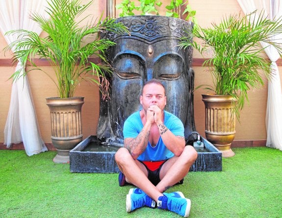 Tapeo en posición de loto