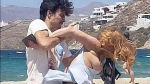 Lindsay Lohan, agredida por su novio ruso en Grecia delante de turistas