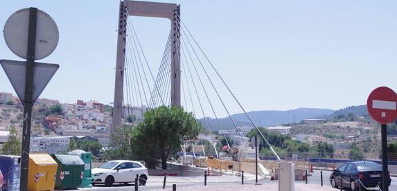 Cierran por segunda vez en once días el puente de acceso a Alcoy