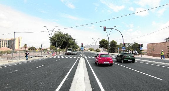 La Ronda Central estrena su primer tramo para agilizar el tráfico urbano