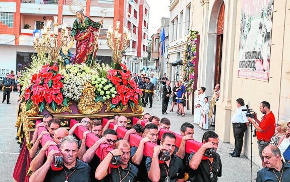 Fervor para honrar a San Joaquín