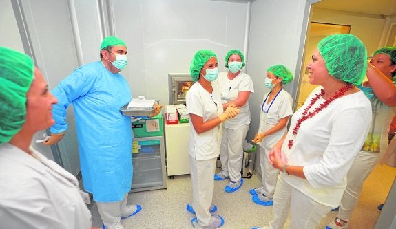 Sanidad invierte 1,4 millones en la mejora de las salas blancas de los hospitales