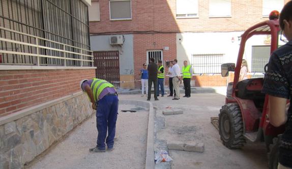 Obras para dar otro aspecto a un barrio