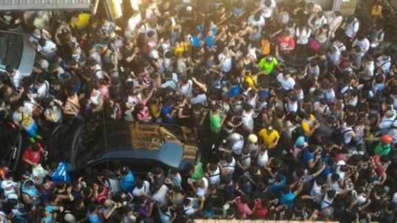 La aparición de un pokémon raro provoca una estampida humana en Taiwán