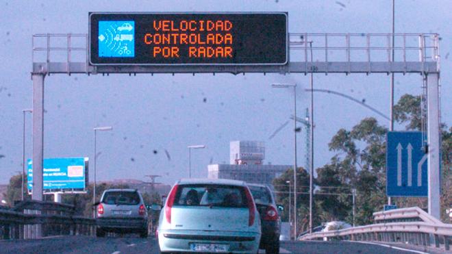 Los radares multan a 152 conductores cada día por exceso de velocidad
