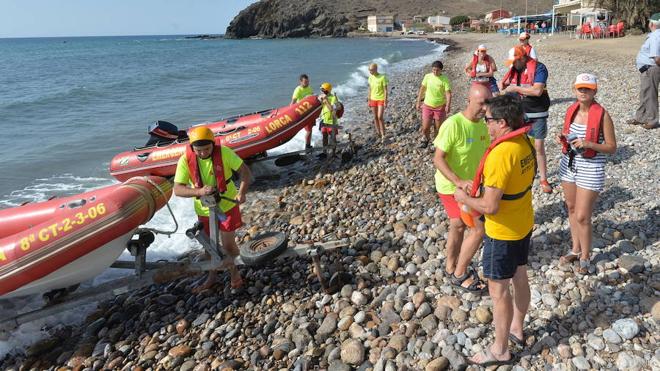 Los rescates en playas baten récord con 600 salvamentos este verano
