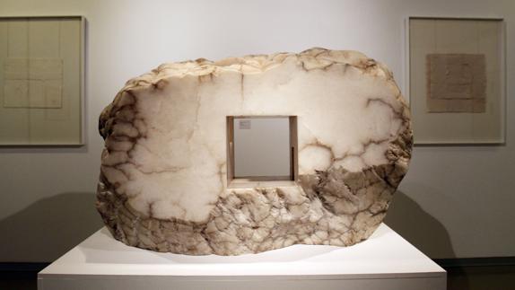 Lleno en los talleres sobre la obra de Chillida en el Muram