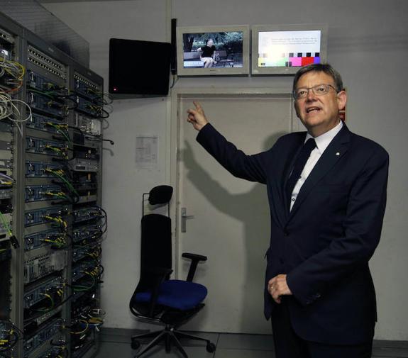 Ximo Puig ofrece a TVE la sede de RTVV para crear un «centro de comunicaciones»