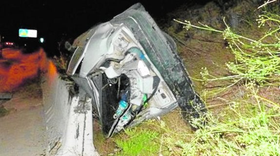 Detienen a un camionero murciano por causar un accidente al ir ebrio y drogado