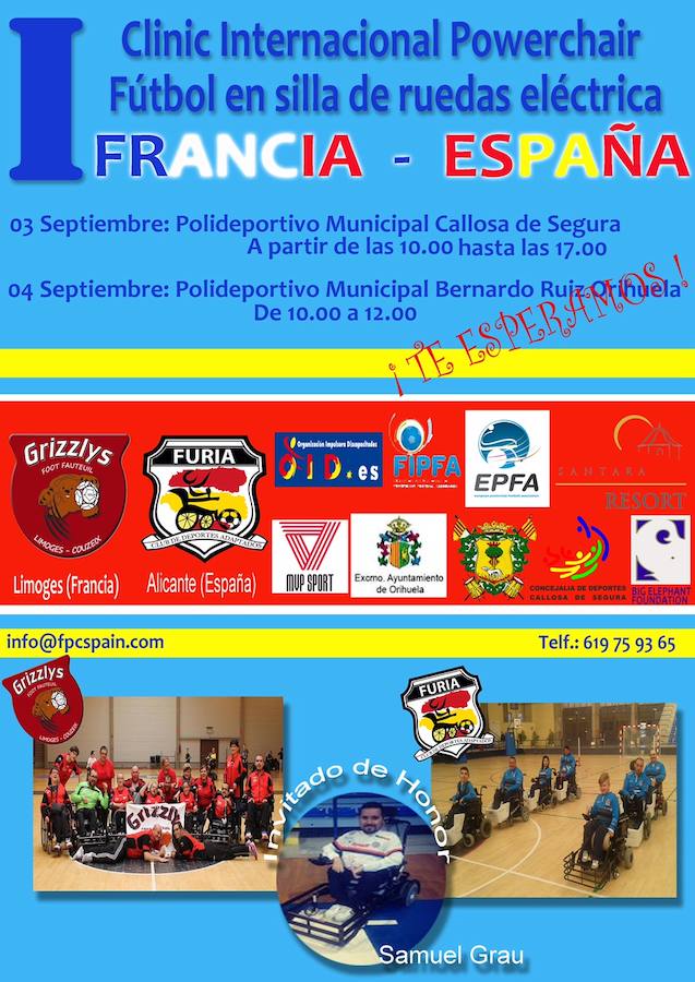 Callosa organiza el I Clinic de Fútbol en silla de ruedas de España