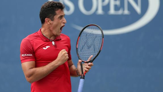 Almagro pasa a tercera ronda del US Open tras vencer al uruguayo Cuevas