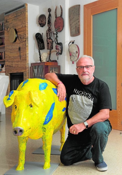 «Pinté a 'Virutas' pensando en que los niños se iban a divertir con él»