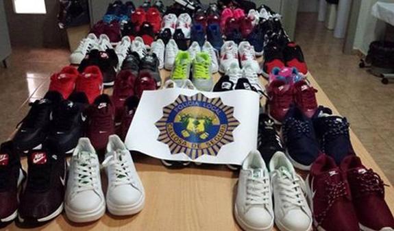 Incautación de productos falsos en el mercado