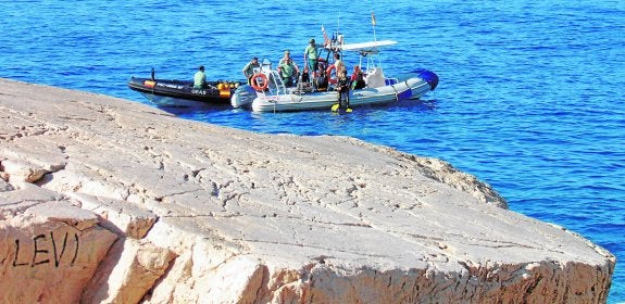 Los submarinistas hallan huesos de otras dos personas en aguas de Calp