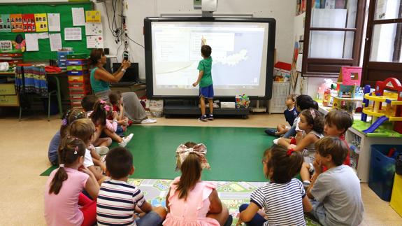 El curso arranca con una ratio media de 22 alumnos por aula