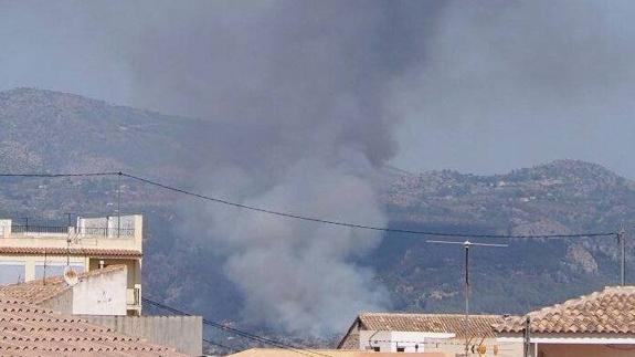 Declarado otro incendio en Bolulla