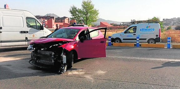 Dos mujeres heridas en un choque en Yecla