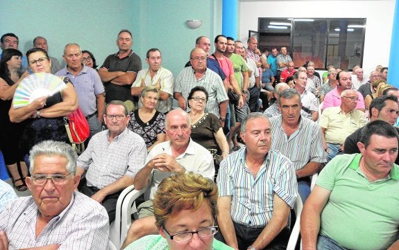 Regantes del Guadalentín claman por la falta de agua
