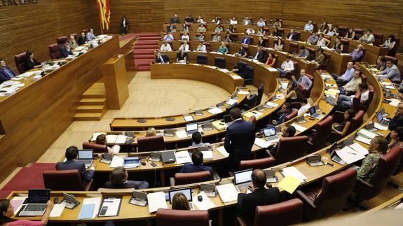 Les Corts analizarán el estado de la Comunitat tras un año del nuevo Consell