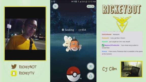 Le roban en directo mientras jugaba a 'Pokemon GO'