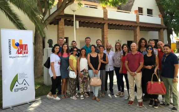 Estudiantes italianos de panadería visitan la Epso