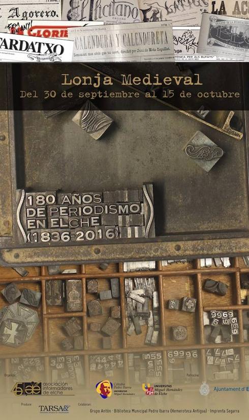 Una exposición recopila los 180 años de historia del periodismo en la ciudad