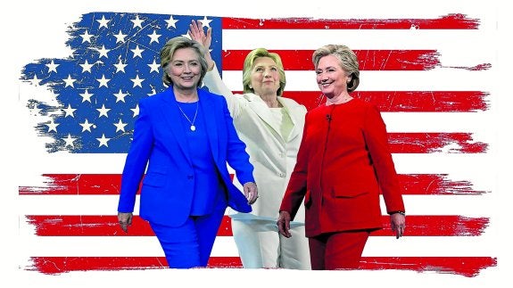 Una mujer de bandera