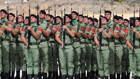 Murcia acoge la creación del regimiento de Infantería 'Zaragoza 5'