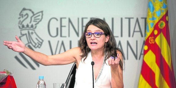 Oltra se distancia de Podemos para blindar al Consell y al PSPV de Puig