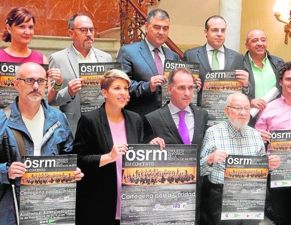 La Orquesta Sinfónica, en 'Cartagena por la Caridad'