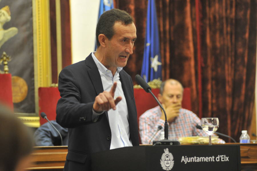 González muestra el Elche del futuro en el debate sobre el estado de la urbe