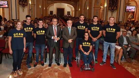 Los medallistas de los JJ.OO Río 2016 se dan cita en la UCAM