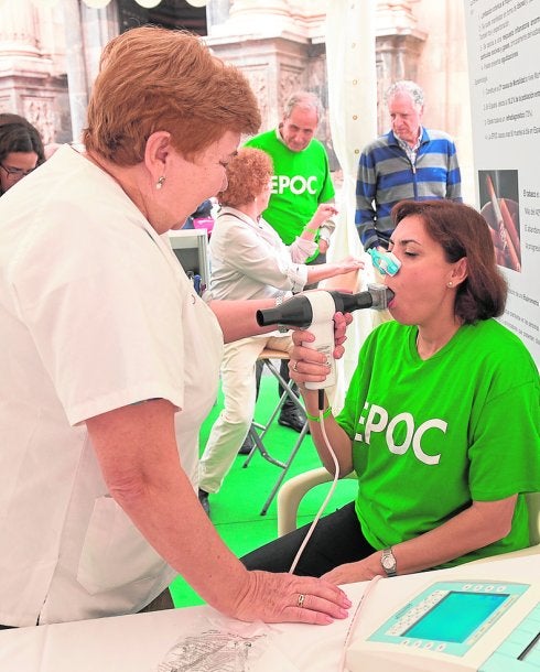 Sanidad realiza hasta 7.000 pruebas al año para detectar patologías pulmonares