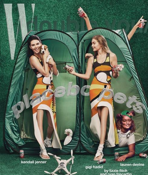 Kendall Jenner y Gigi Hadid, retocadas hasta el extremo de dejar de ser humanas