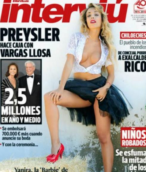 Interviú desnuda a Yanira Mendoza de 'Granjero busca esposa'