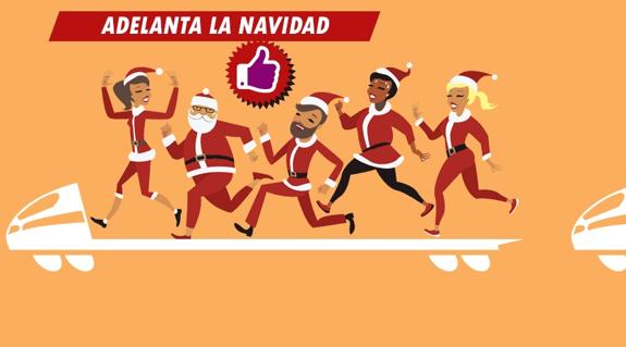 Renfe lanza 'Adelanta la Navidad' con rebajas del 70 %
