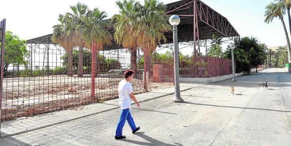 Una zona deportiva que se resiste