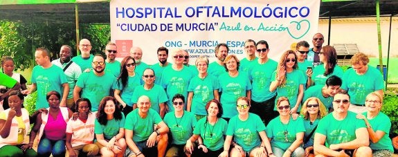 Azul en Acción realiza 300 intervenciones oftalmológicas en Senegal