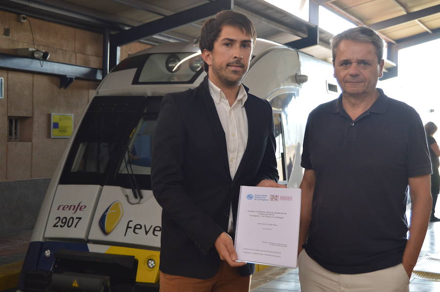 Un estudio de la UPCT apunta la necesidad de ampliar la línea de FEVE hasta La Manga