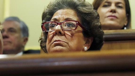 Rita Barberá comparecerá mañana ante el Tribunal Supremo