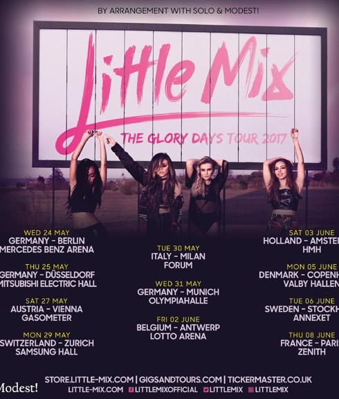 Los fans de Little Mix protestan ante la ausencia de España en su gira