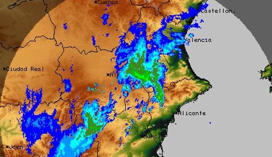 Lluvias fuertes en el interior norte de la provincia