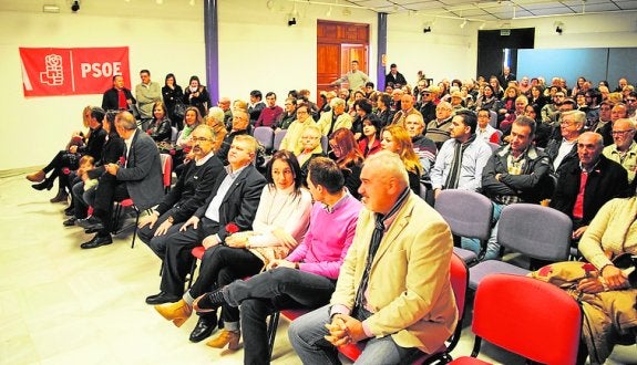 Los socialistas cierran filas en la comarca