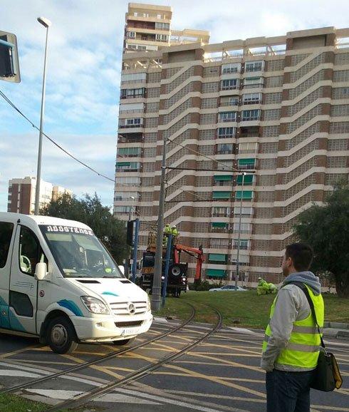 La Línea 4 del TRAM, sin servicio desde las 7.00