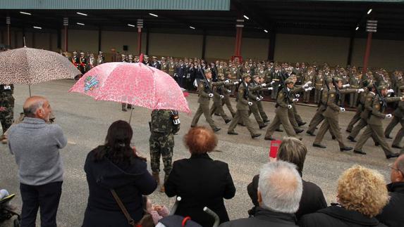 Artillería contra la lluvia en Tentegorra